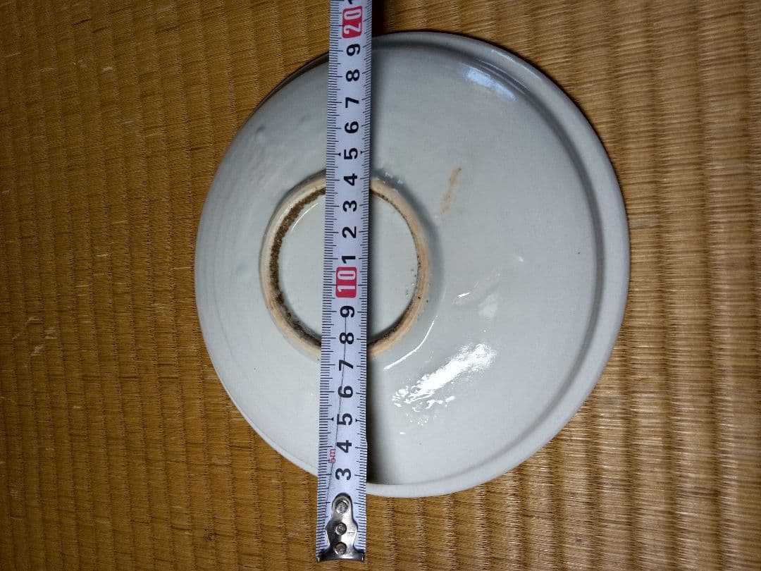 初期伊万里焼　月うさぎ皿