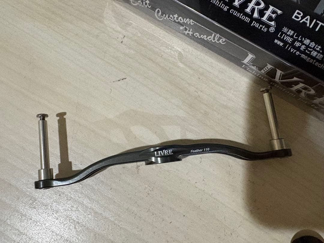 ★☆メガテック リブレ　クランク　フェザー　110 ガンメタ　新品同様
