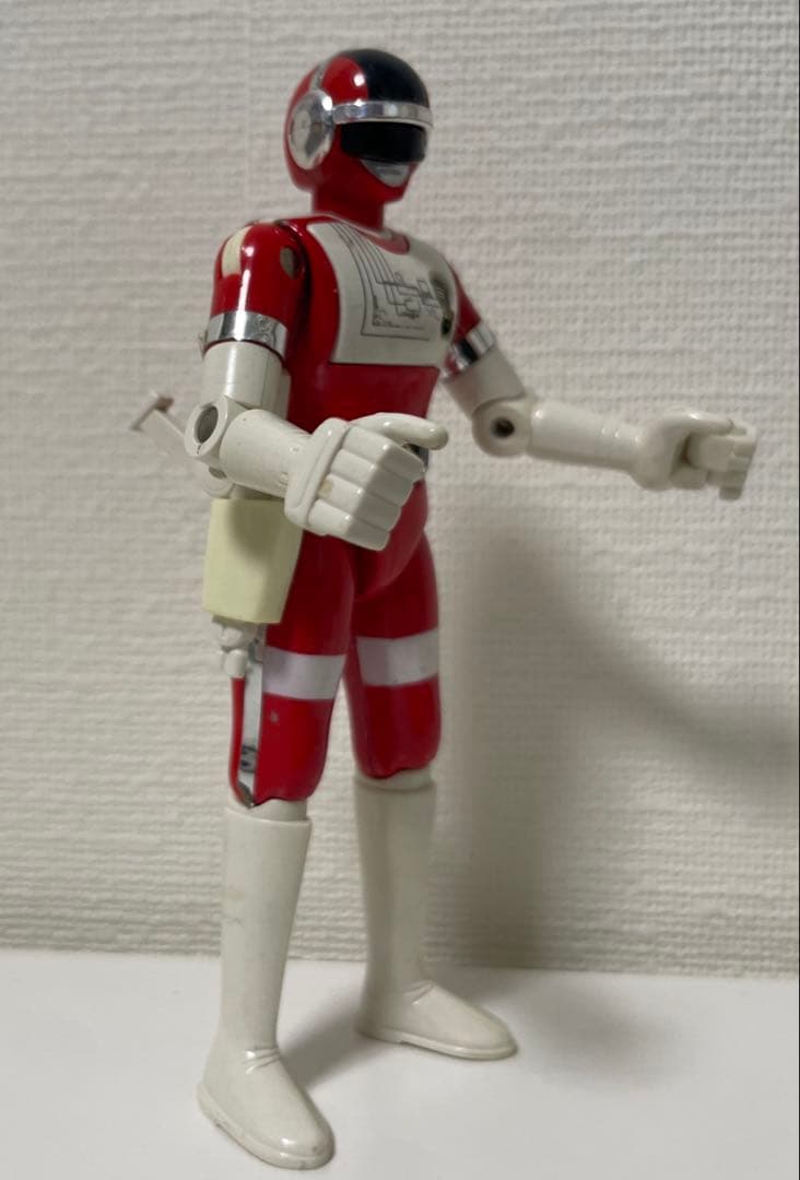 超電子バイオマン 超合金フィギュアセット 赤・青　バイオドラゴンセット