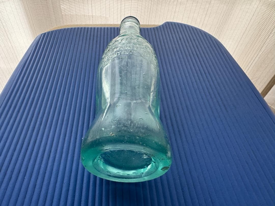 コカコーラ　コンツアーボトル　瓶　初代1915 年　★珍品厚底