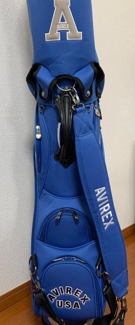 未使用【AVIREX】アビレックス ゴルフ キャディバッグ