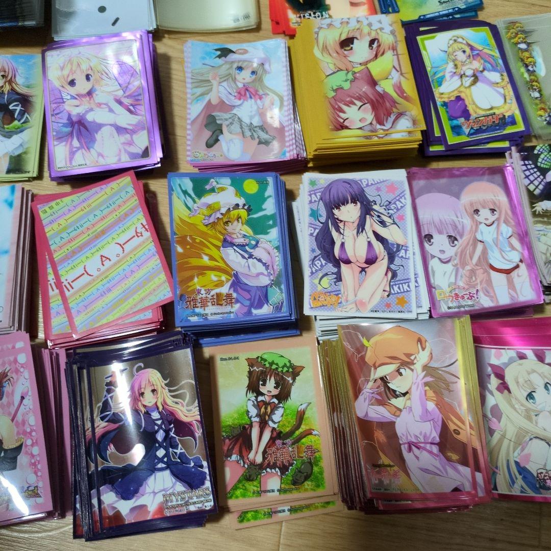 美少女系　カードボックス＆スリーブ1200枚　まとめ売り