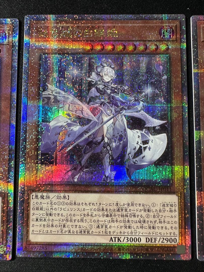 迷宮城の白銀姫 25th 3枚