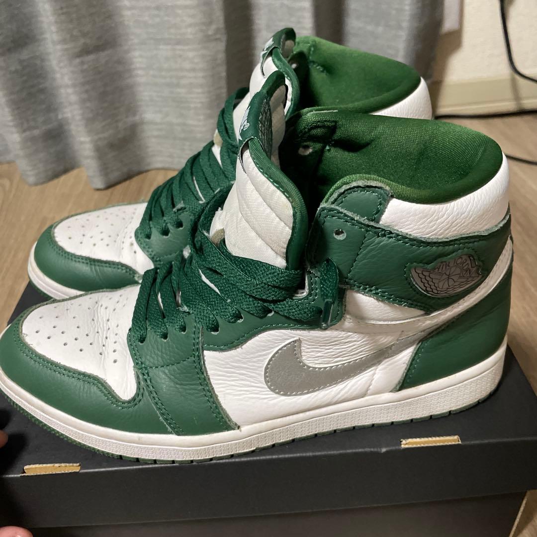 Nike Air Jordan 1 グリーン/ホワイト ハイカット
