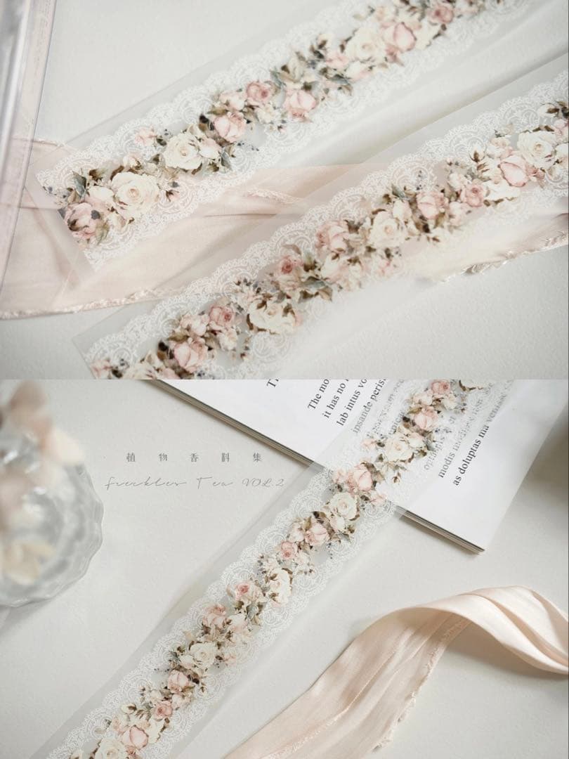 雀斑茶《奥斯汀花园》海外マスキングテープ　マステ 【1332】