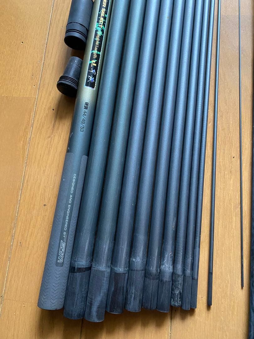 写楽 早渓　硬調 44/49/53 渓流竿 釣竿