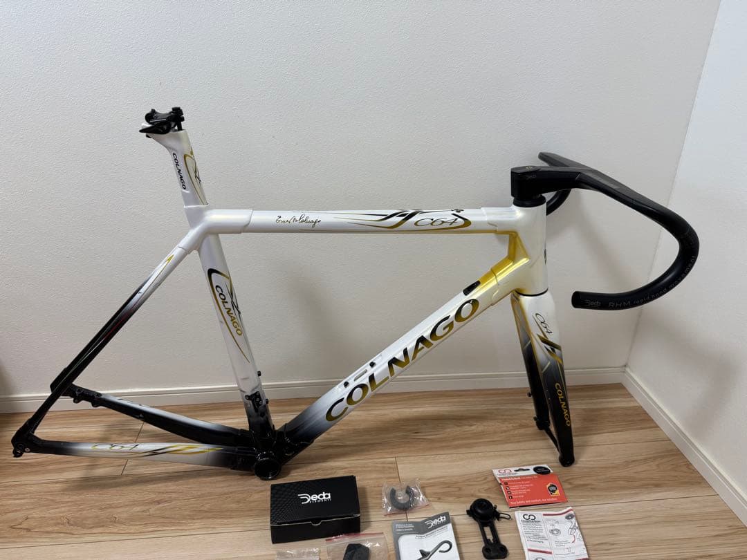 COLNAGO ロードバイクフレーム c64 ALANERA付き
