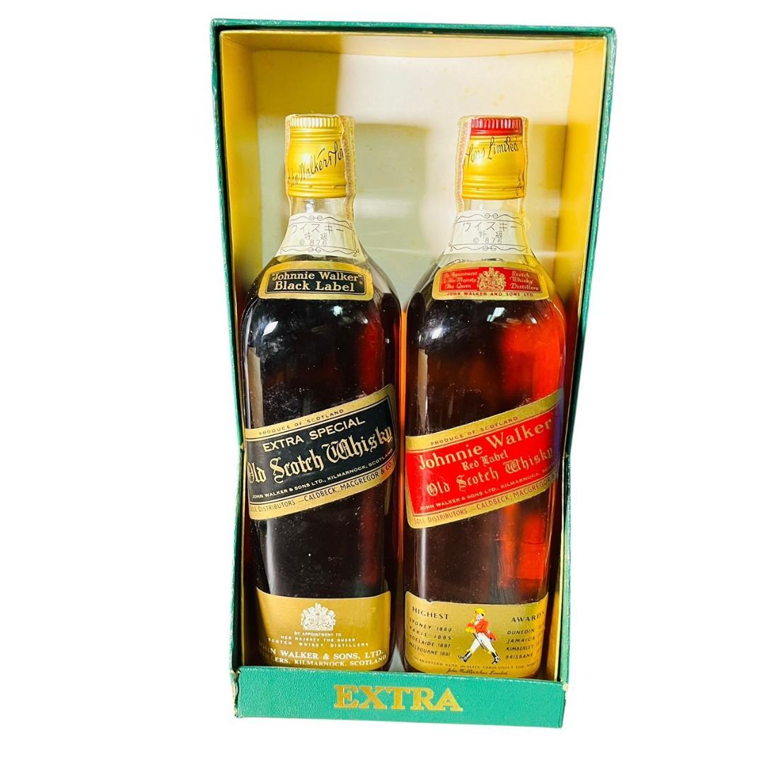 【未開栓】 ジョニーウォーカー760ml 2本セット 古酒