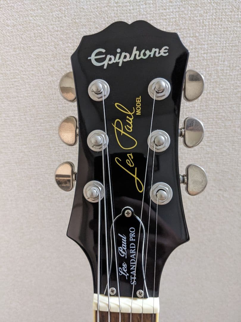 エピフォン Les Paul standard pro 青