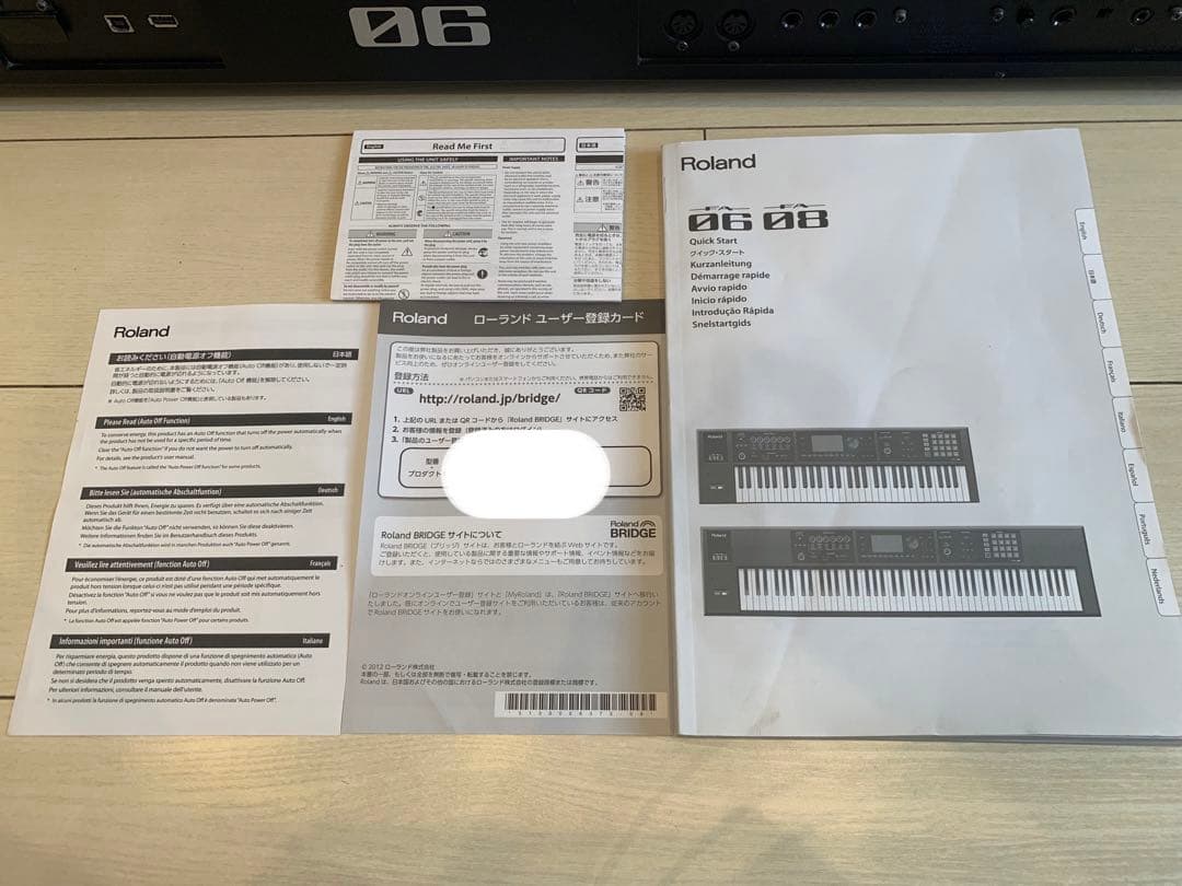 鍵盤楽器 Roland FA-06
