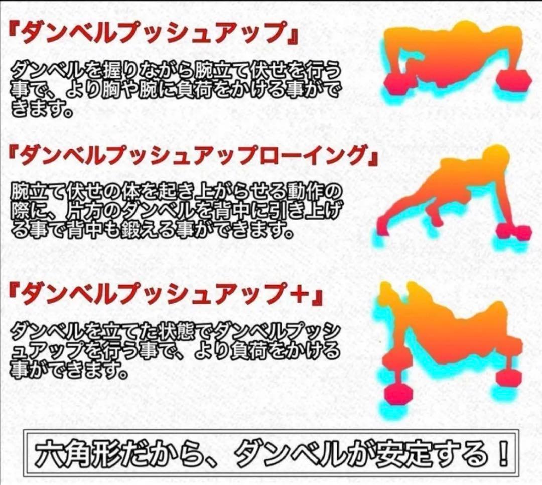 ダンベル 20kg 2個セット 合計40kg 六角 鉄アレイ在宅筋力トレーニン