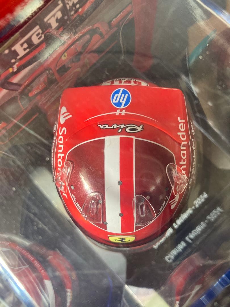 ラス1 日本未発売　ビッグスケールF1コレクション　ルクレール　ヘルメット