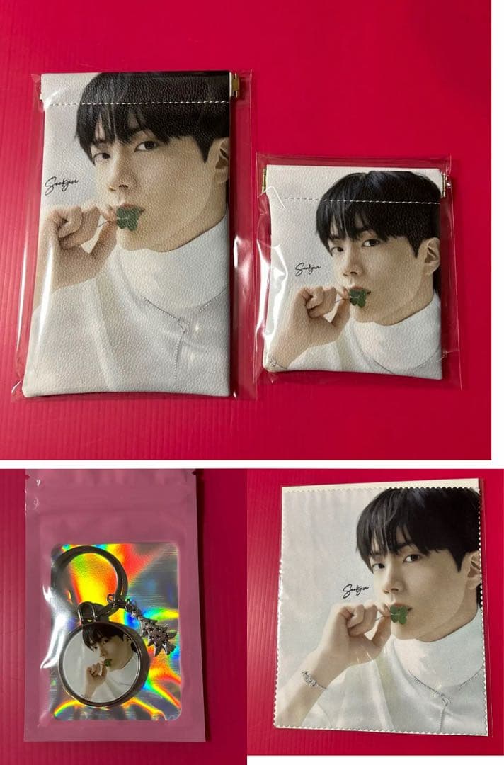 BTS JIN ロングステッカー・フォトカード・ましかくフォト・ステッカー