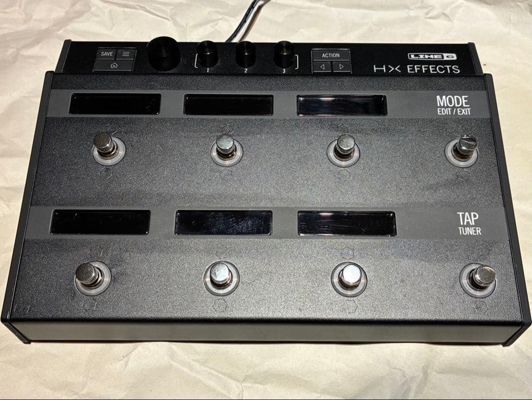 LINE6 HX Effects マルチエフェクター 純正アダプター付属