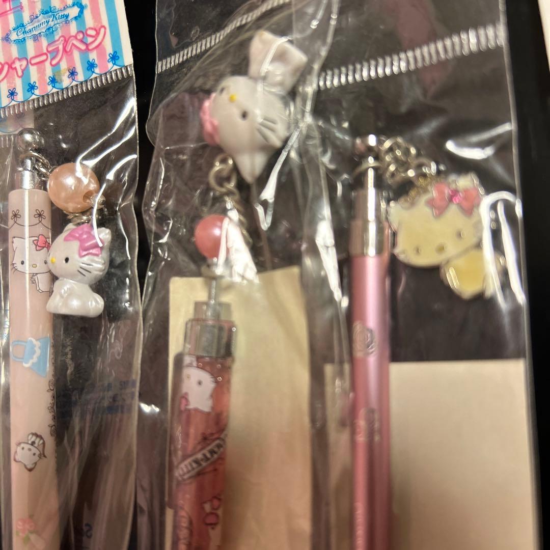 激レア　チャーミーキティ シャープペンシル ボールペン 8本セット