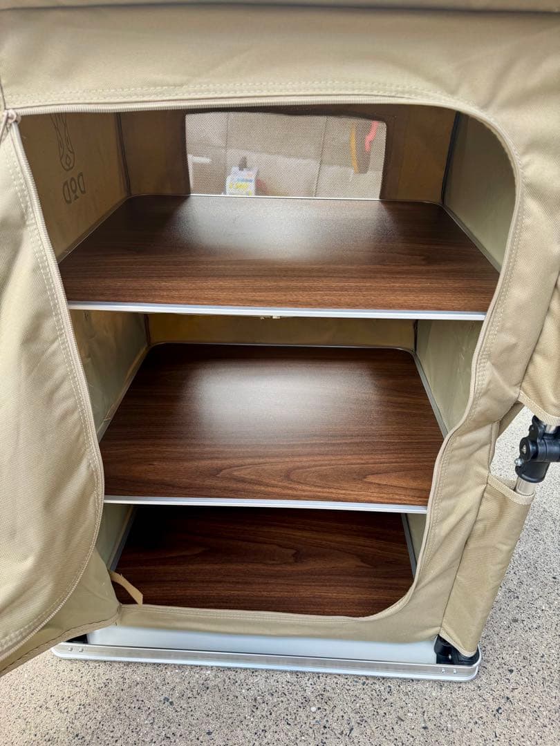 DOD(ディーオーディー) マルチキッチンテーブル TB1-38-TN タン