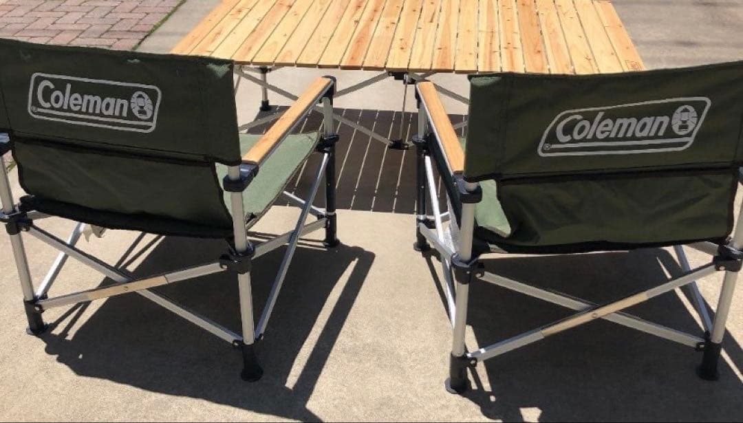 2脚セット♦︎Coleman コールマン 2WAY CAPTAIN CHAIR