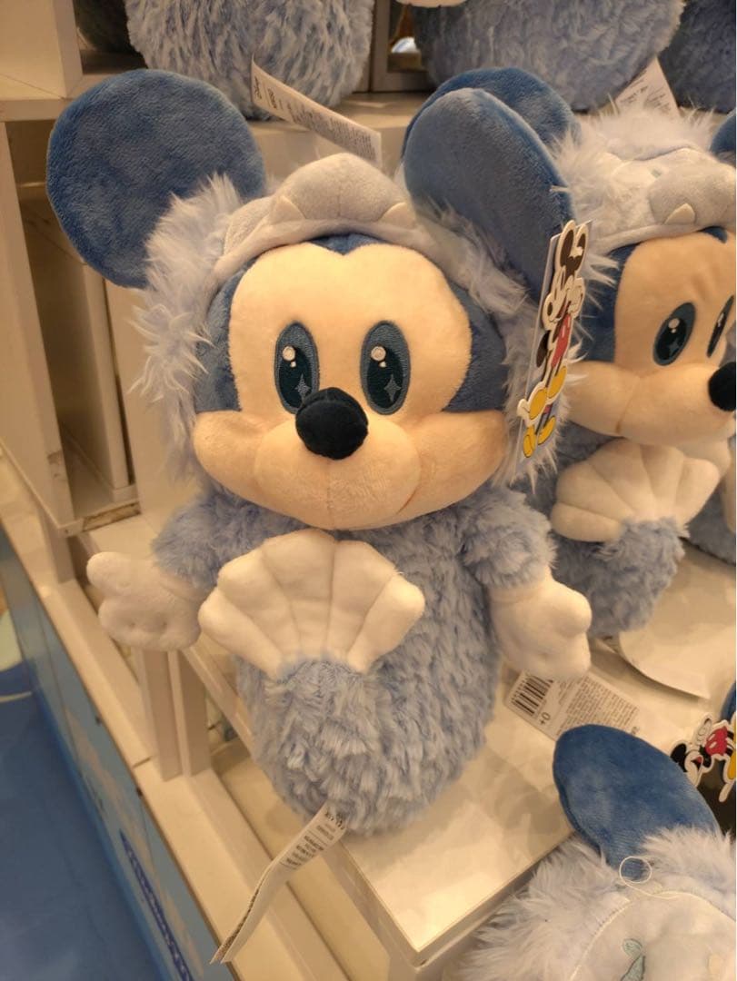 シンガポール限定　ブルーミッキー ぬいぐるみ　未使用
