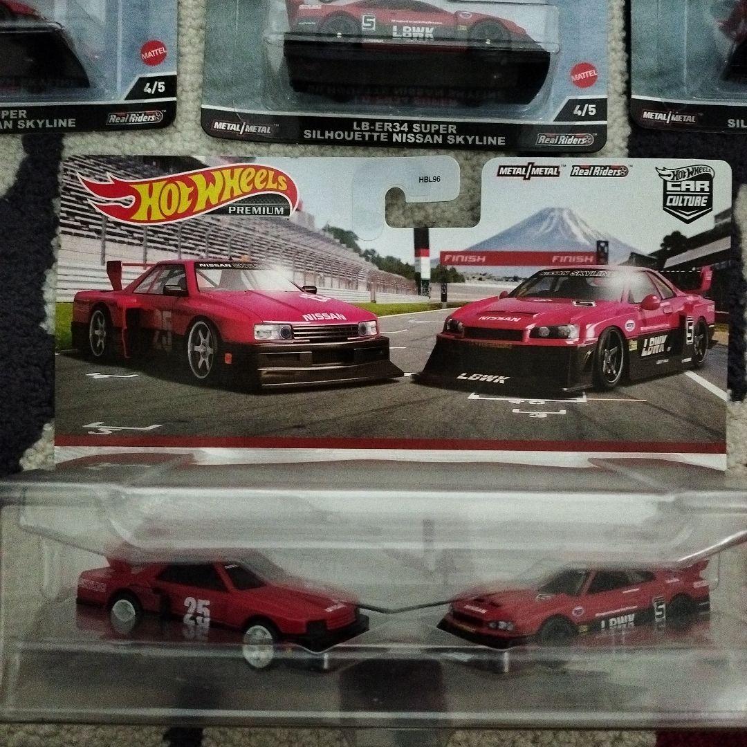 ミニカー SKYLINE SILHOUETTE LB-ER34