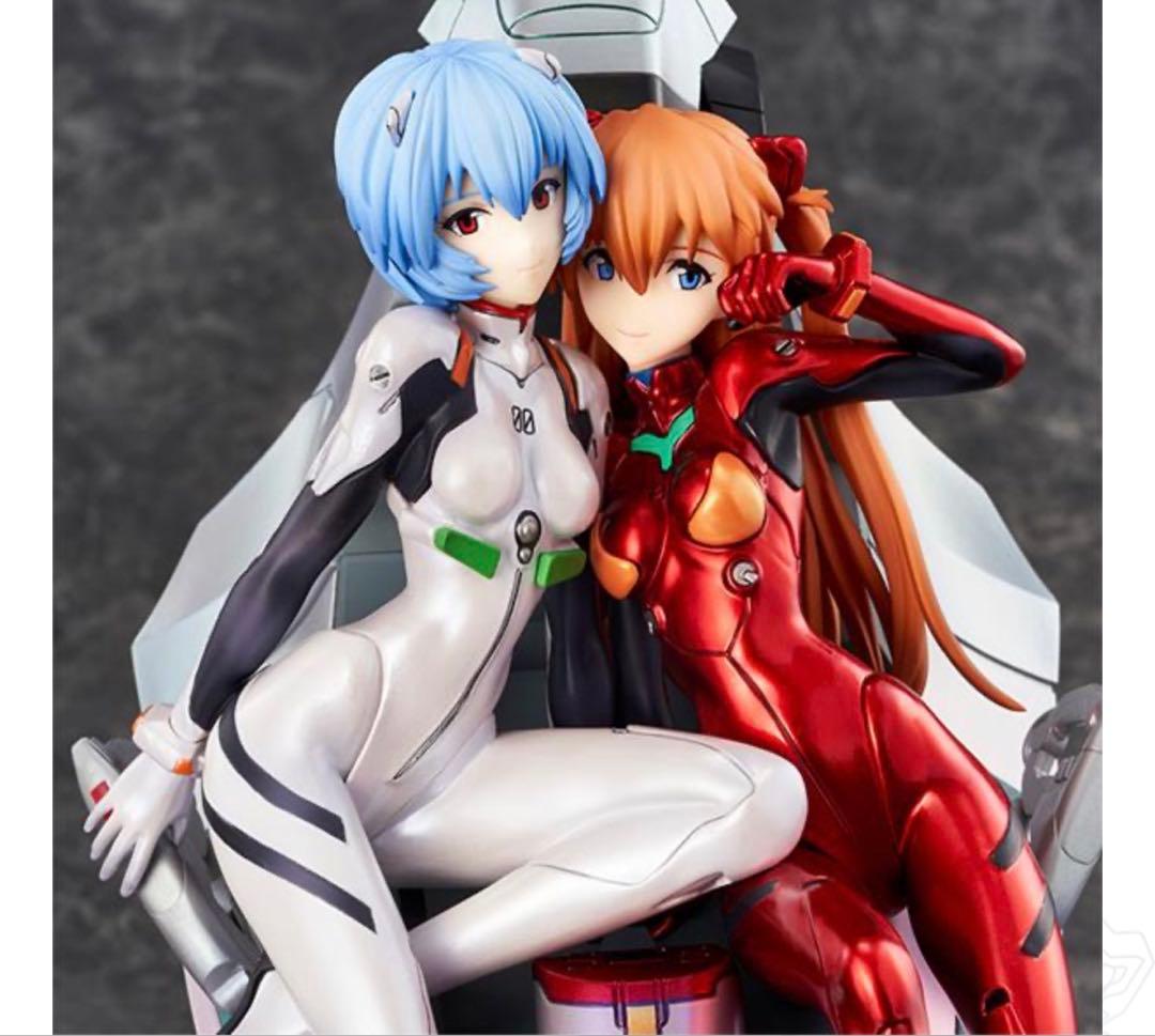 エヴァンゲリオン　限定カラー　レイ　アスカ　フィギュア　evangelion