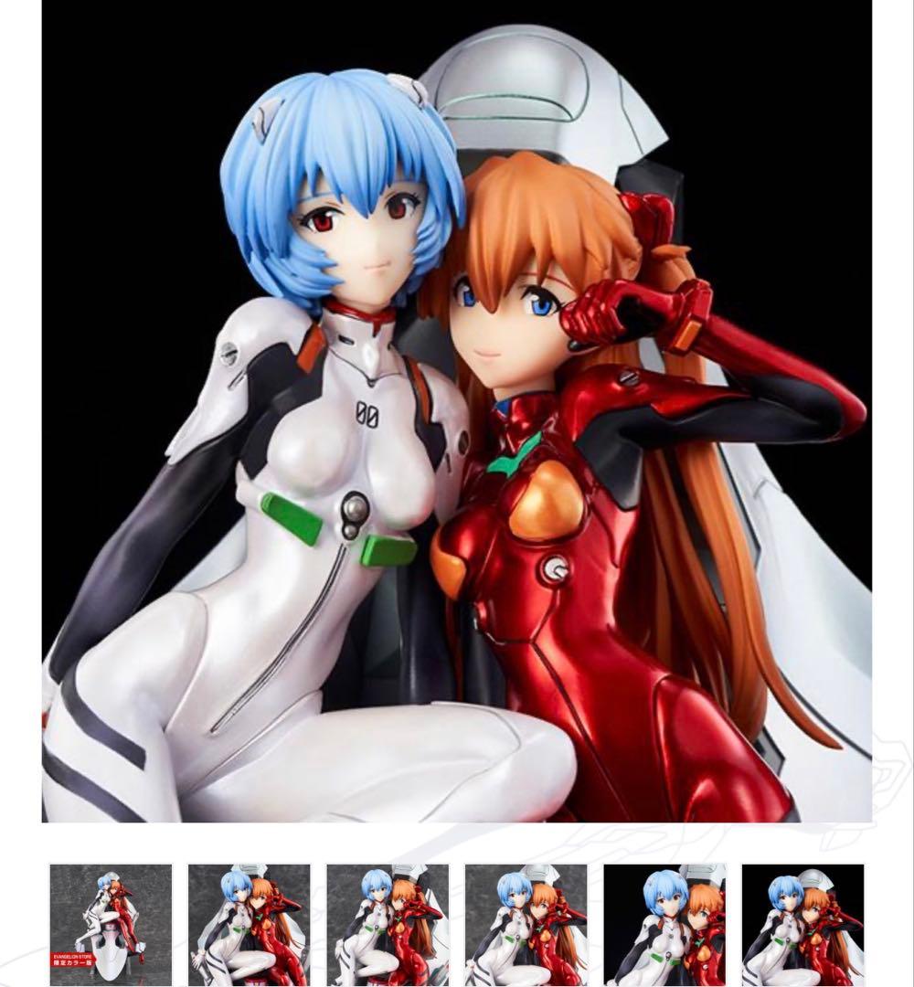 エヴァンゲリオン　限定カラー　レイ　アスカ　フィギュア　evangelion