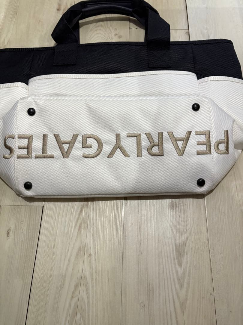 PEARLY GATES ロッカーバックホワイト/ブラック