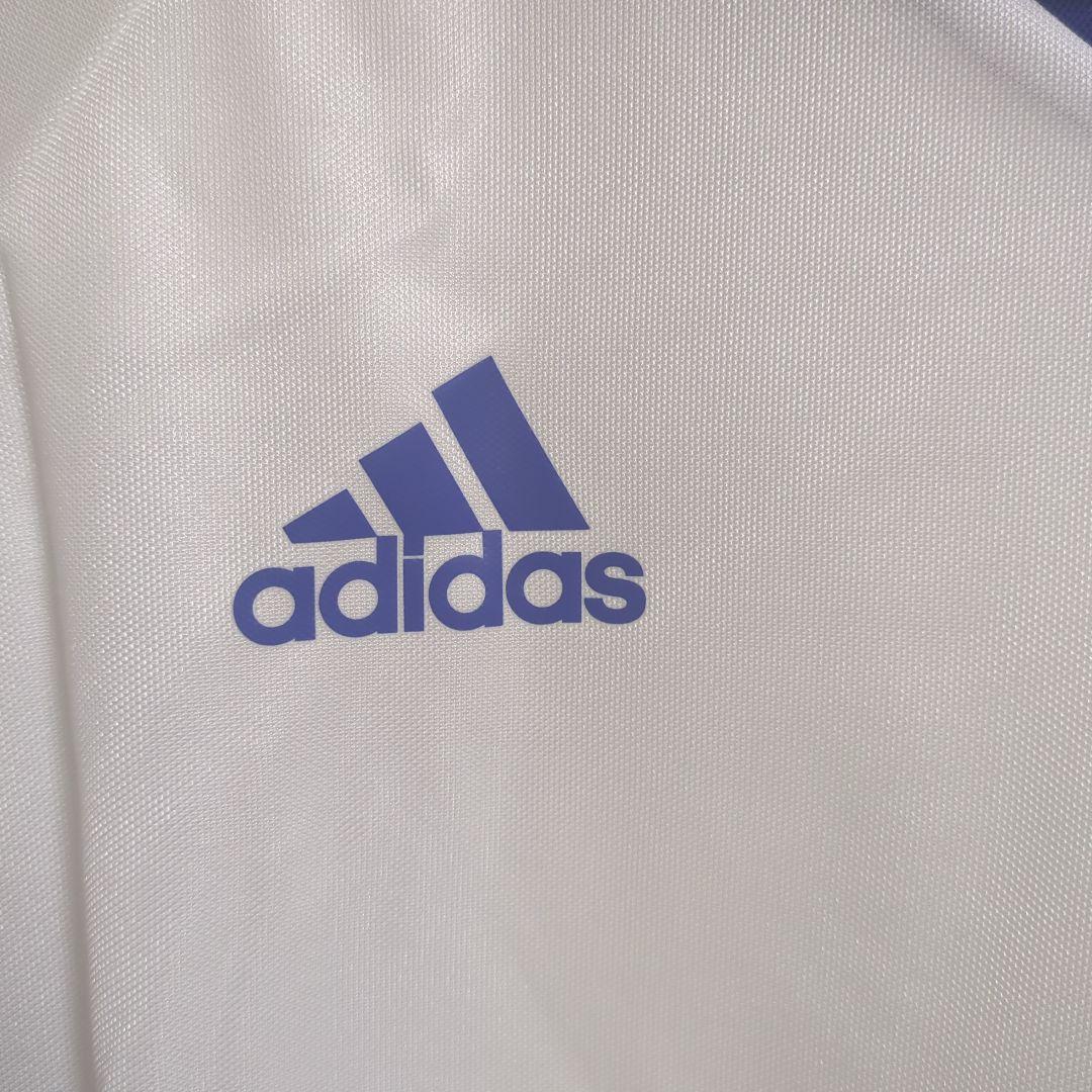 adidas 長袖ユニフォーム(白)　10枚セット