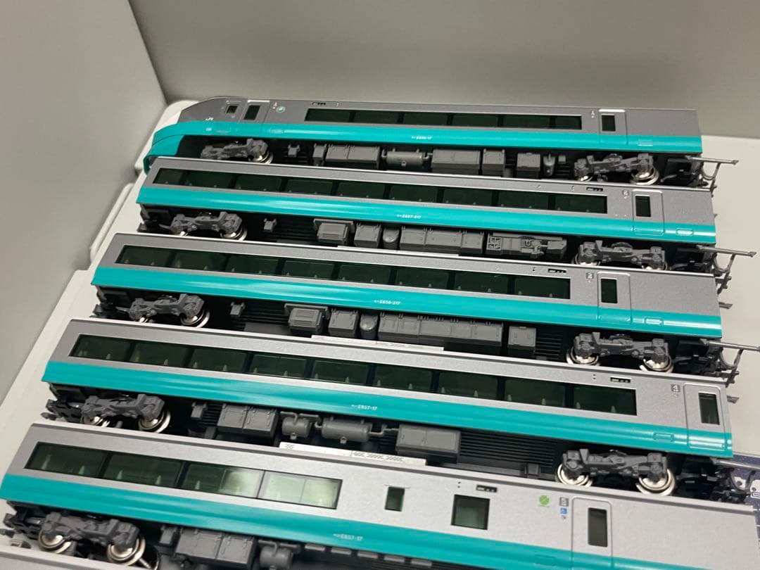 KATO E657系　フレッシュひたちカラー　緑　Nゲージ　10両セット