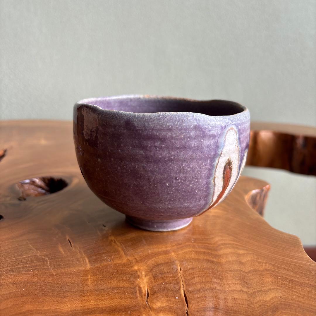 貴和皓山造 抹茶碗 茶道具 共箱(40Aa)