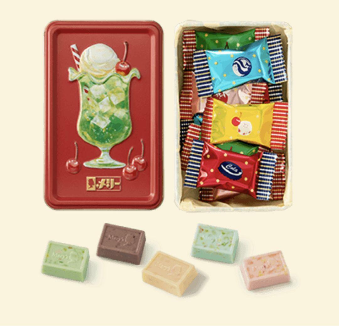 新品未開封　メリーチョコレート　はじけるキャンディチョコレート　5点セット