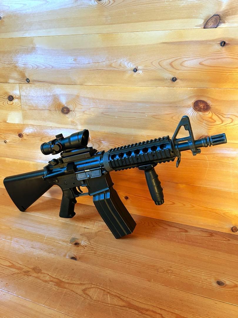 東京マルイ ‼️ハイサイクル 電動ガン M4 CRW 外装カスタム‼️