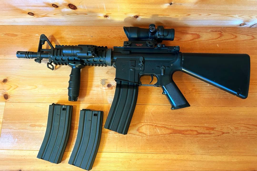 東京マルイ ‼️ハイサイクル 電動ガン M4 CRW 外装カスタム‼️