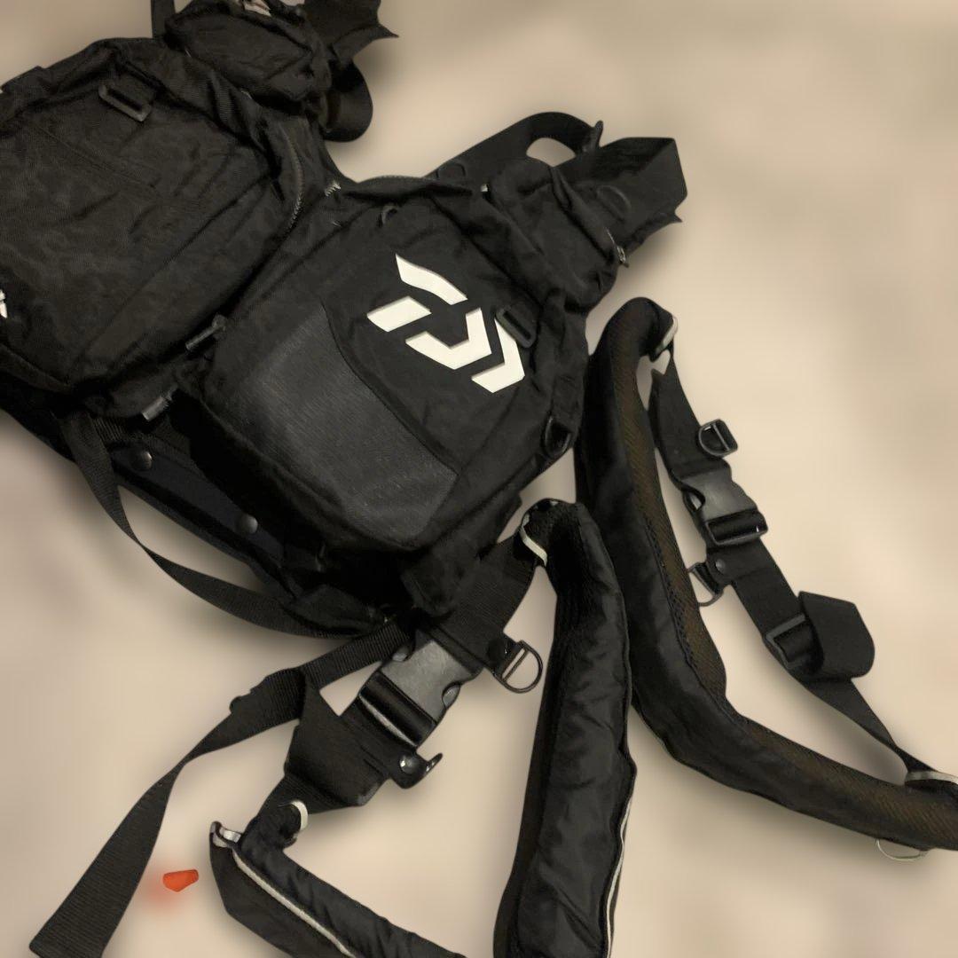 DAIWA ブラック フィッシングベスト3本セット