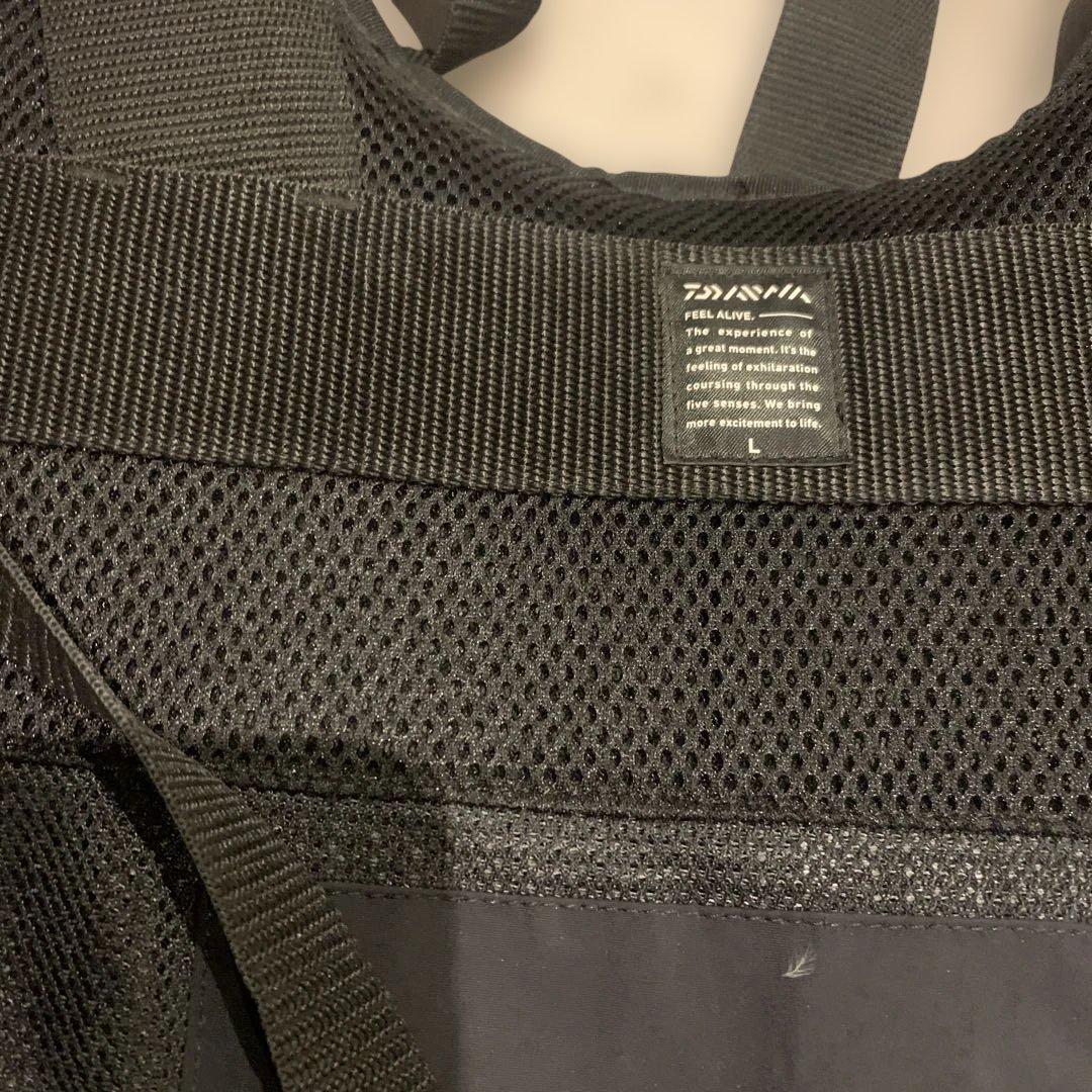 DAIWA ブラック フィッシングベスト3本セット