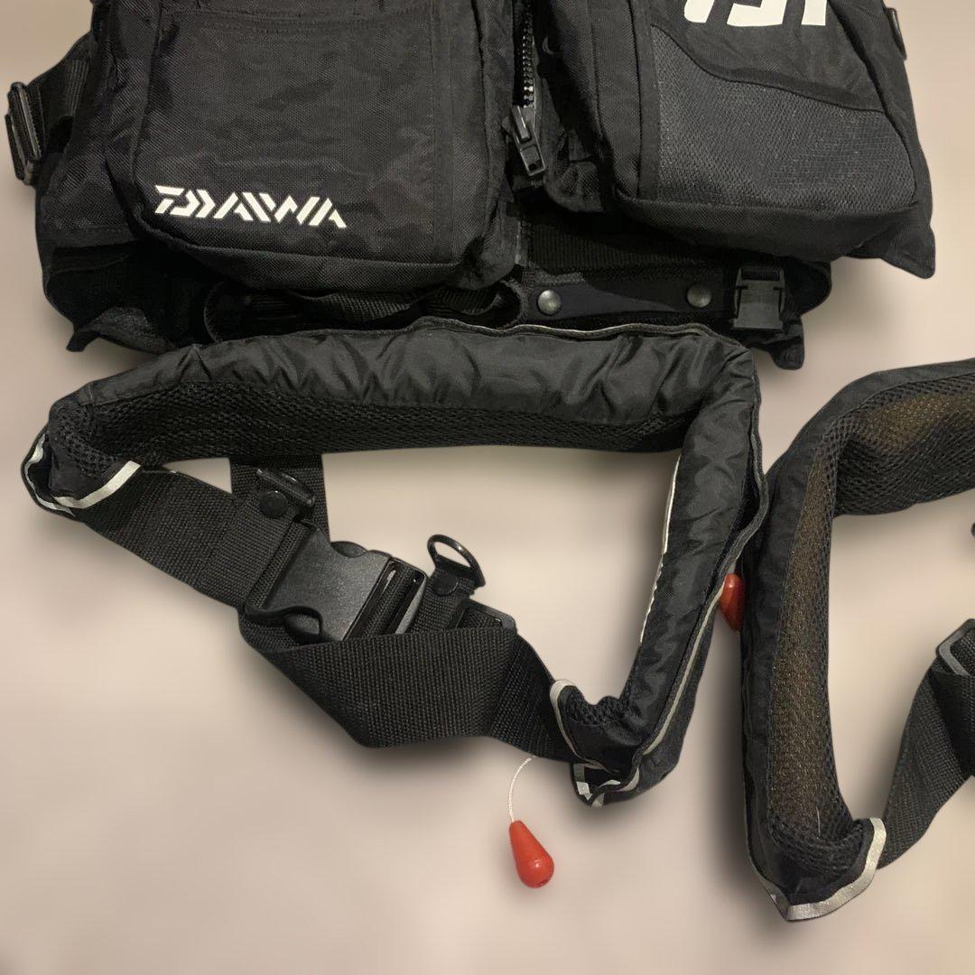 DAIWA ブラック フィッシングベスト3本セット