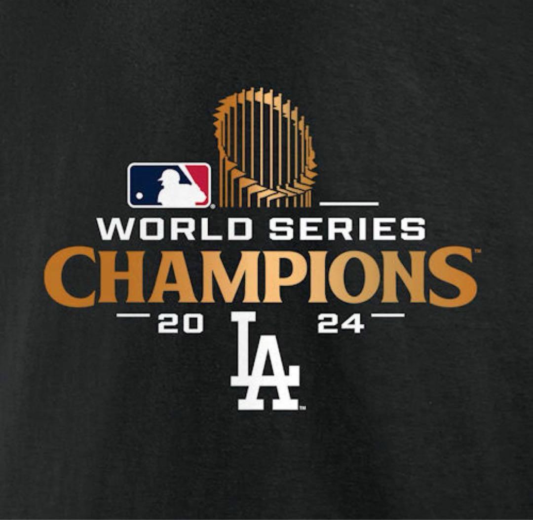 【受注商品】ドジャース 大谷翔平 2024 ワールドシリーズ 優勝記念 Tシャツ
