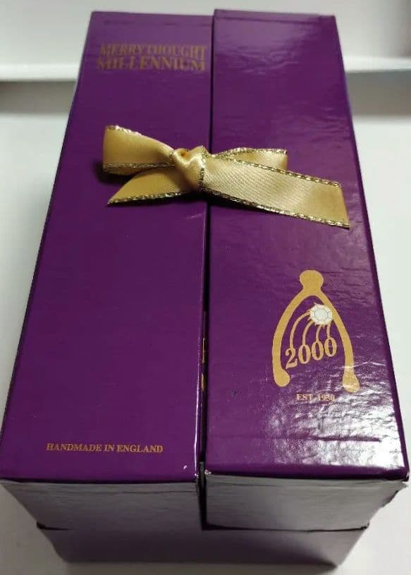 メリーソート社　ミレニアムチーキーテディベア　箱付