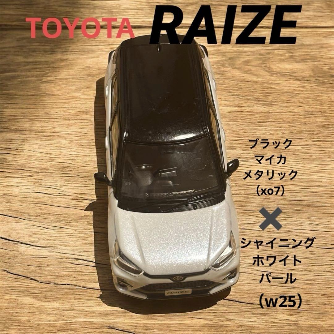【ディーラー非売品】トヨタ ライズ カラーサンプル