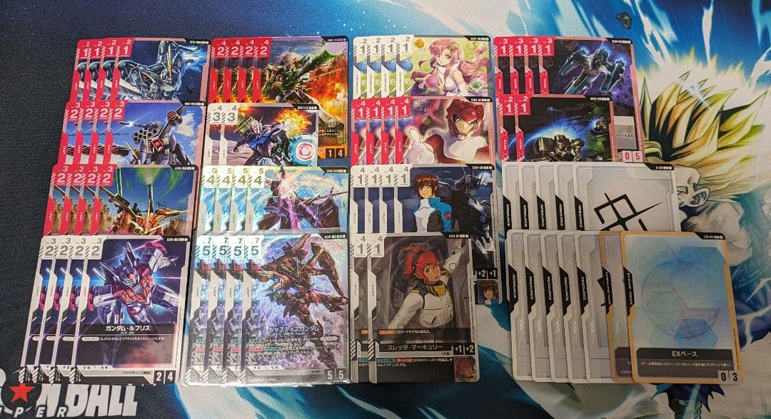 【匿名配送＆ガチ構築】ガンダムカードゲーム GCG 赤白SEED 構築済みデッキ