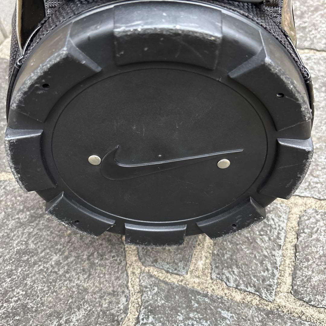 NIKE GOLF キャディバッグ エナメル ビッグロゴ 黒 ブラック 人気