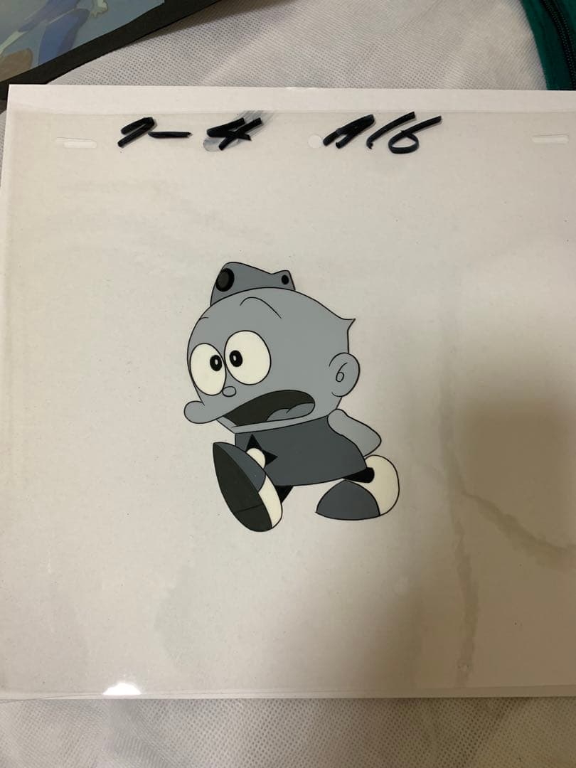 セル画「ウメ星デンカ」貴重なモノクロものです。