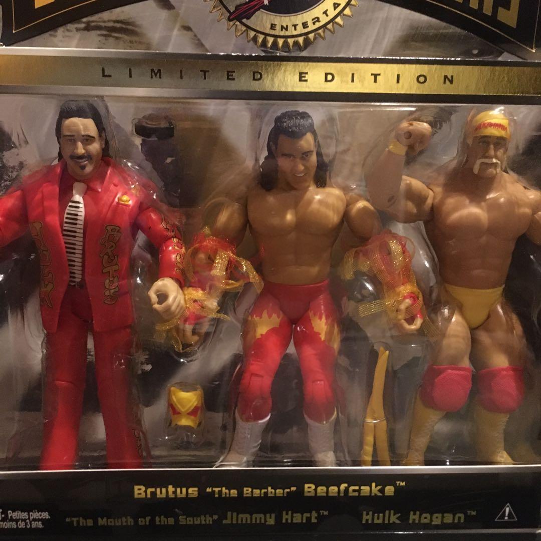 WWE クラシック　限定3パック ホーガン ビーフケーキ ジミーハート