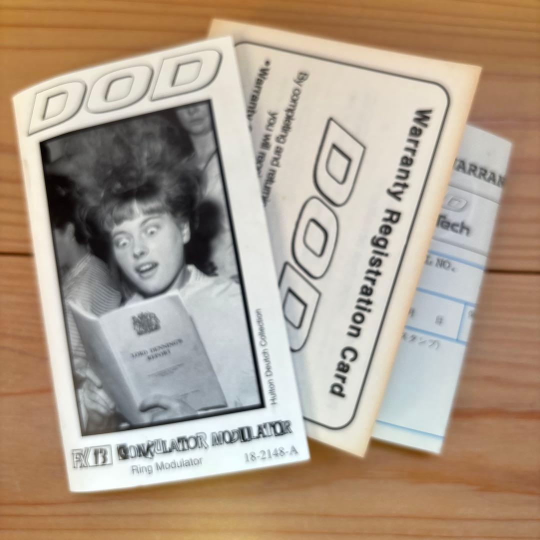 DOD FX13リングモジュレーター 元箱・取説付