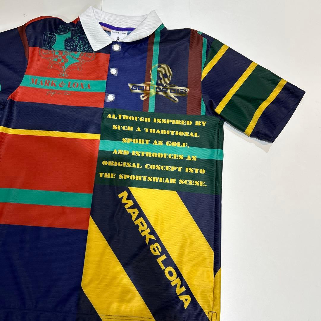新品❤️MARK & LONA ゴルフポロシャツ カラフル