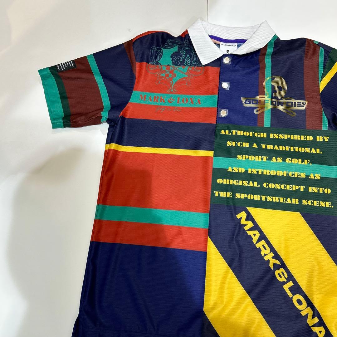 新品❤️MARK & LONA ゴルフポロシャツ カラフル