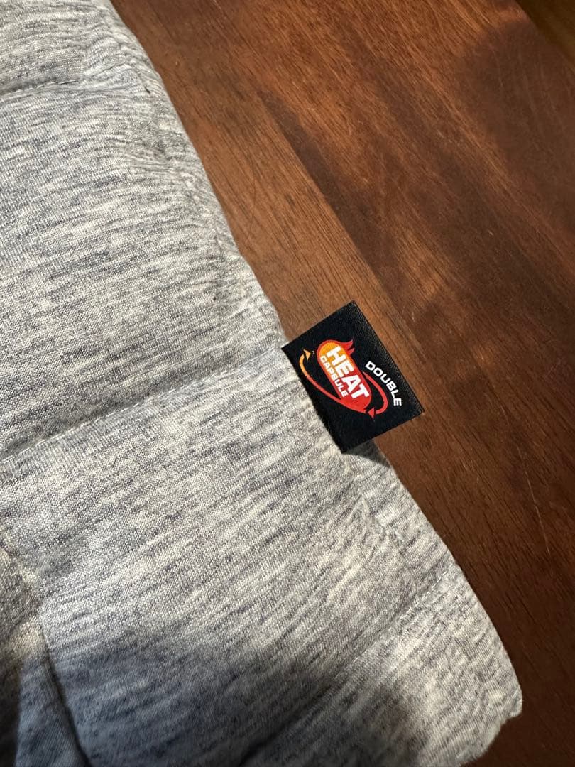 □YONEX フード付き中綿ジャケット グレーMサイズ