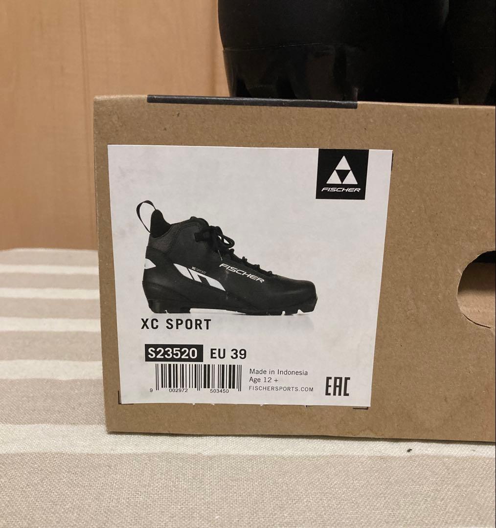 フィッシャー FISCHER クロスカントリー ブーツ EU39 24.5〜25