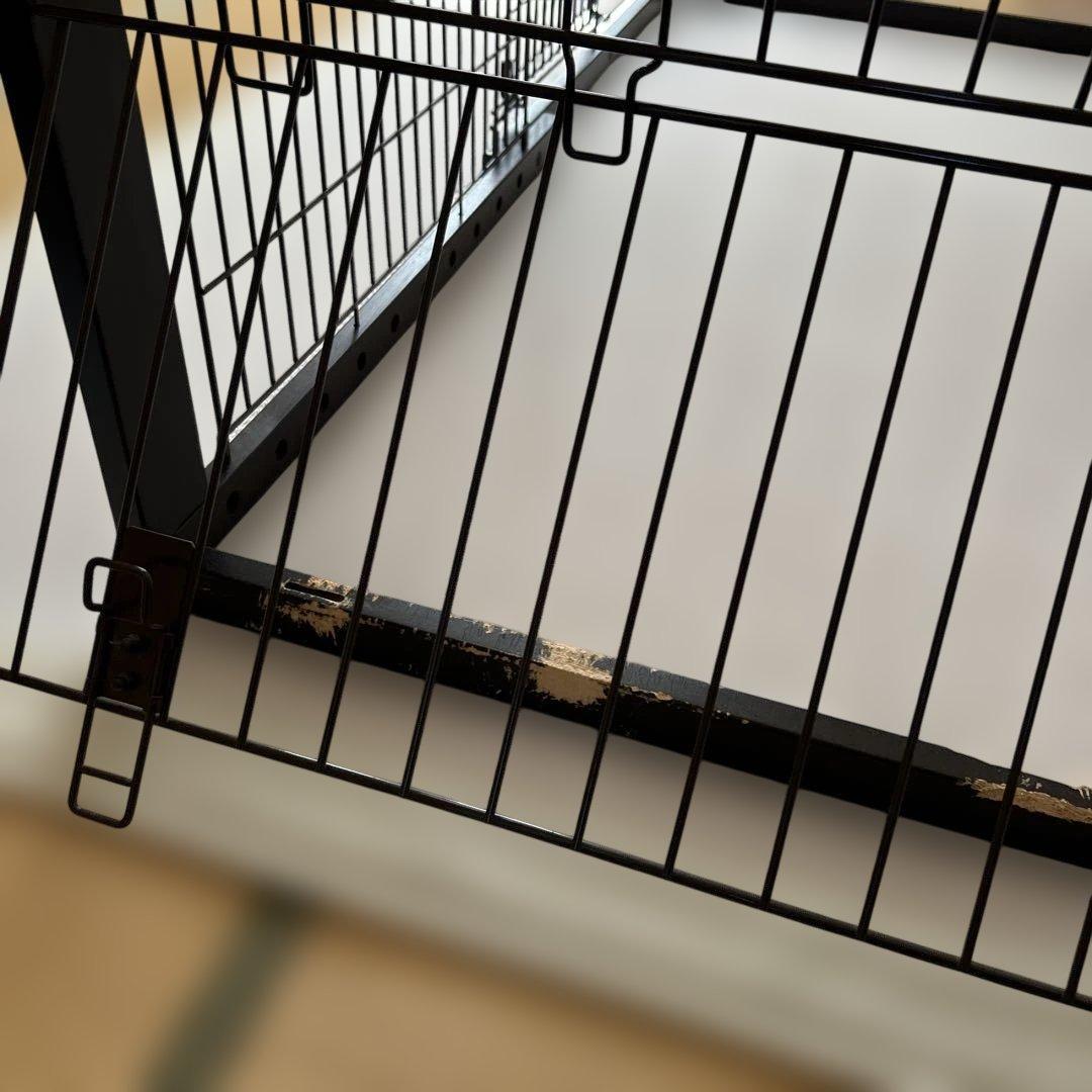 ちびぽめ Richell 木製スライドペットサークル　レギュラー、ワイド