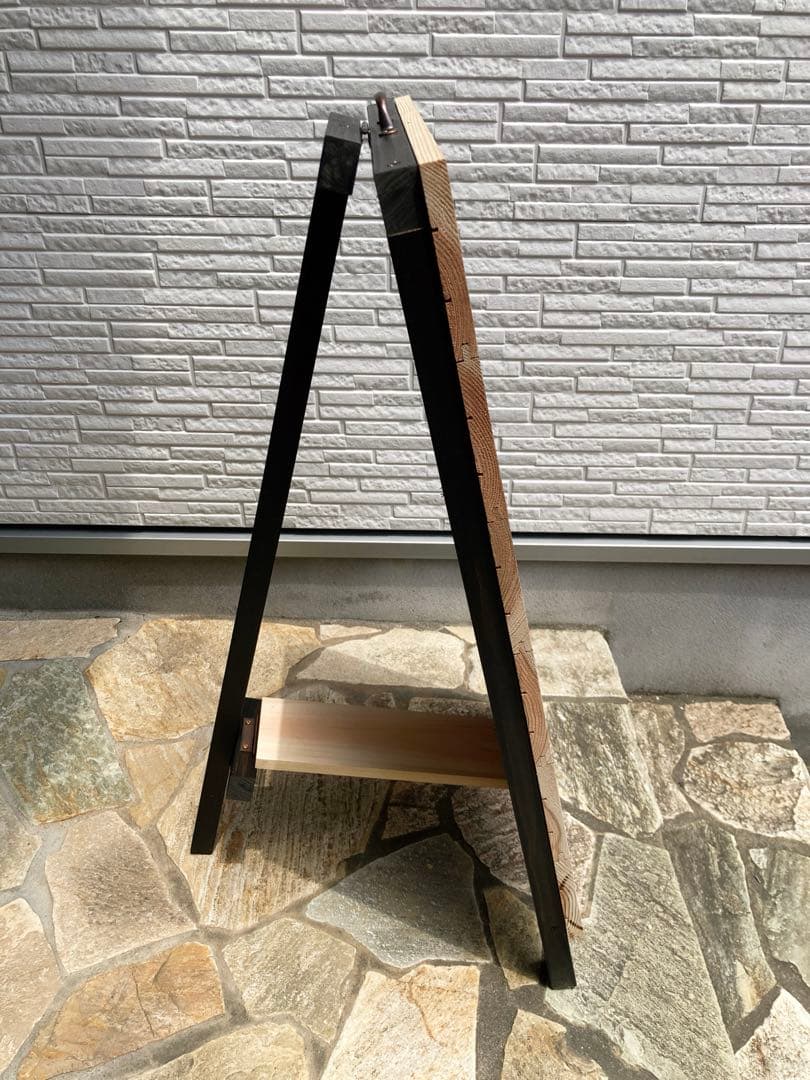 サイズオーダー　Ａ型看板　杉　かっこいい　オリジナル　おまけ