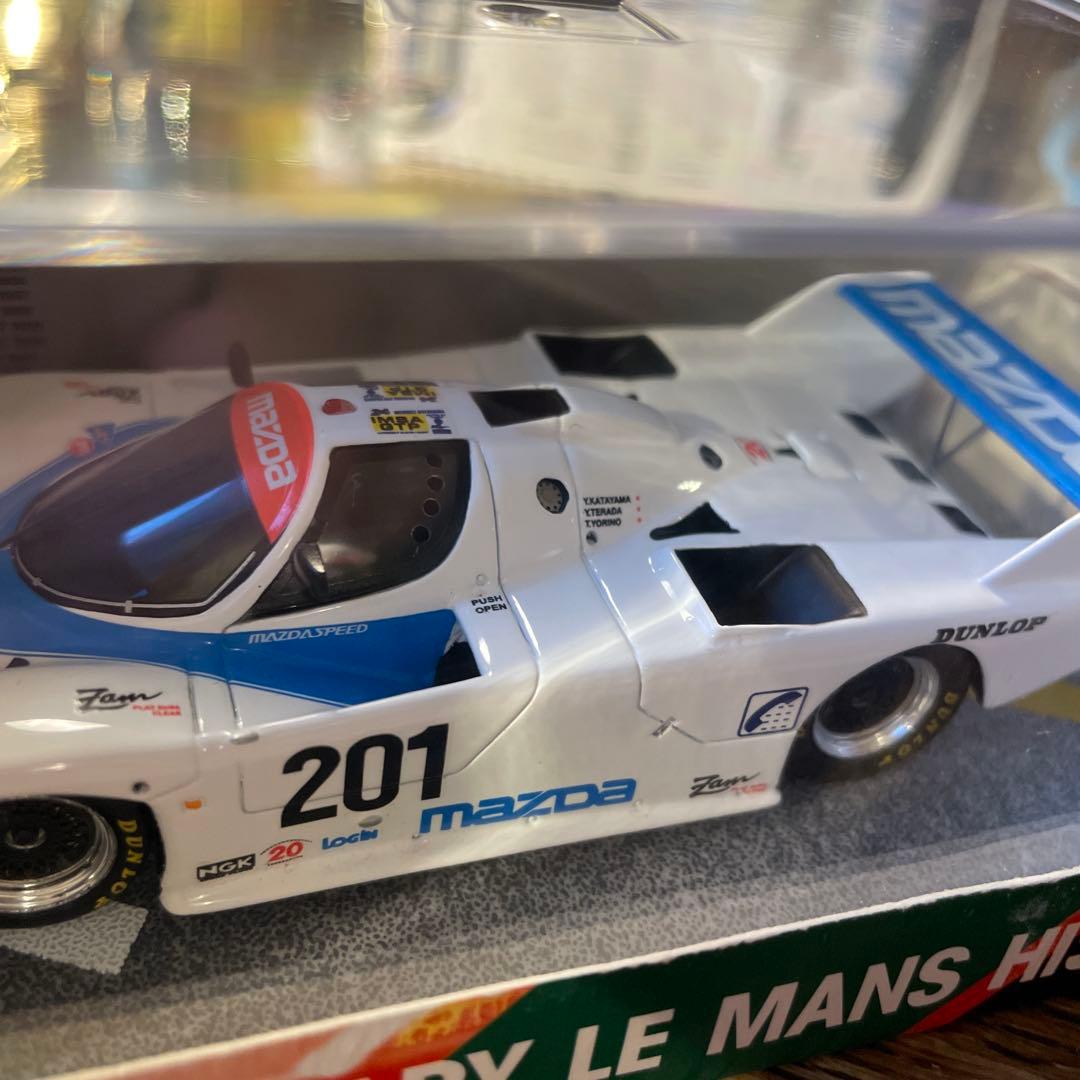 絶版　1/43 マツダ　757 LM87 ルマン24時間　1987 寺田陽次郎